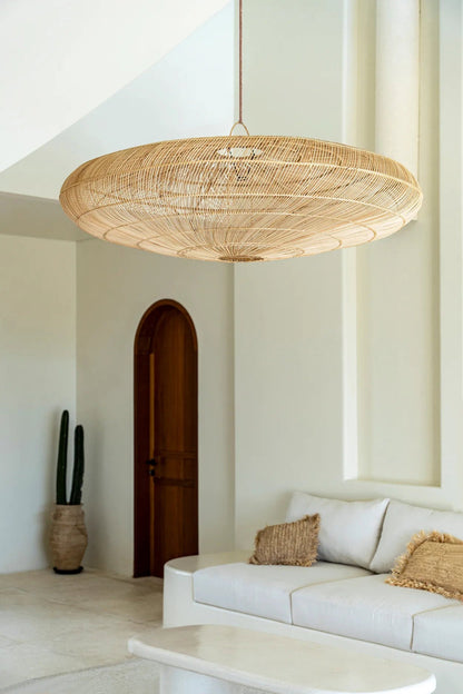 De Macaron Hanglamp Naturel XL Bazar Bizar