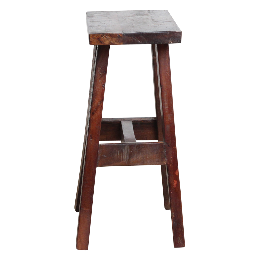 Houten Bankje Factory Bruin Gerecycled Hout Raw Material