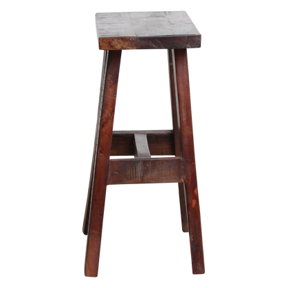 Houten Bankje Factory Bruin Gerecycled Hout Raw Material