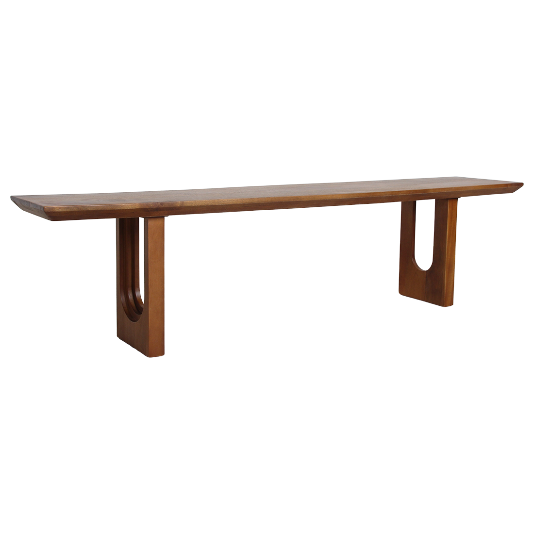 Eetkamerbank Bullnose Chamfered Mangohout 200cm Raw Materials