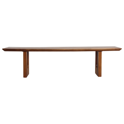 Eetkamerbank Bullnose Chamfered Mangohout 240cm Raw Materials