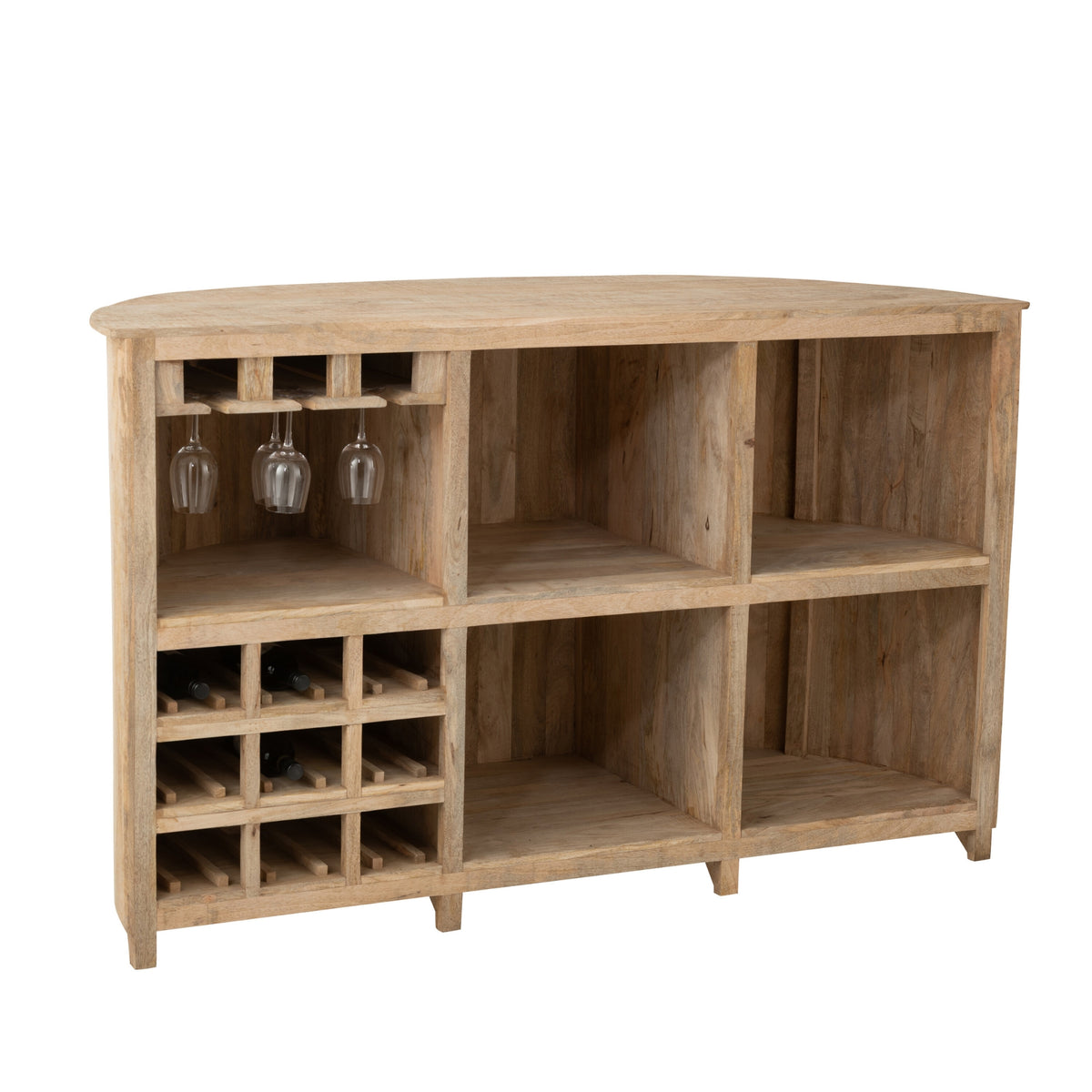 Barmeubel Lounge Mangohout Naturel J-Line