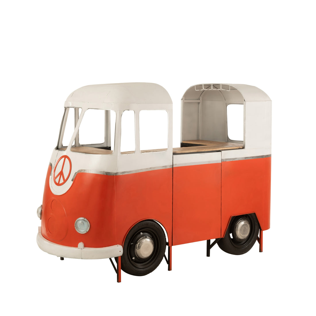 Barmeubel Retro Bus Oranje J-Line