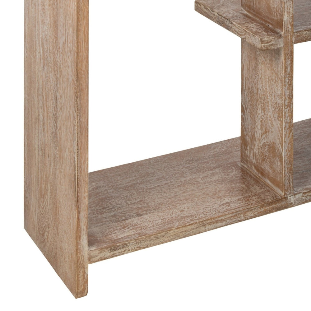 Boekenkast Mangohout Gebroken Wit J-Line