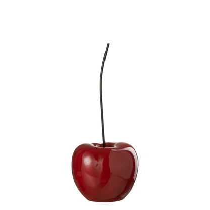 Kers Resine Blinkend Rood Small 20x17x42cm J-Line