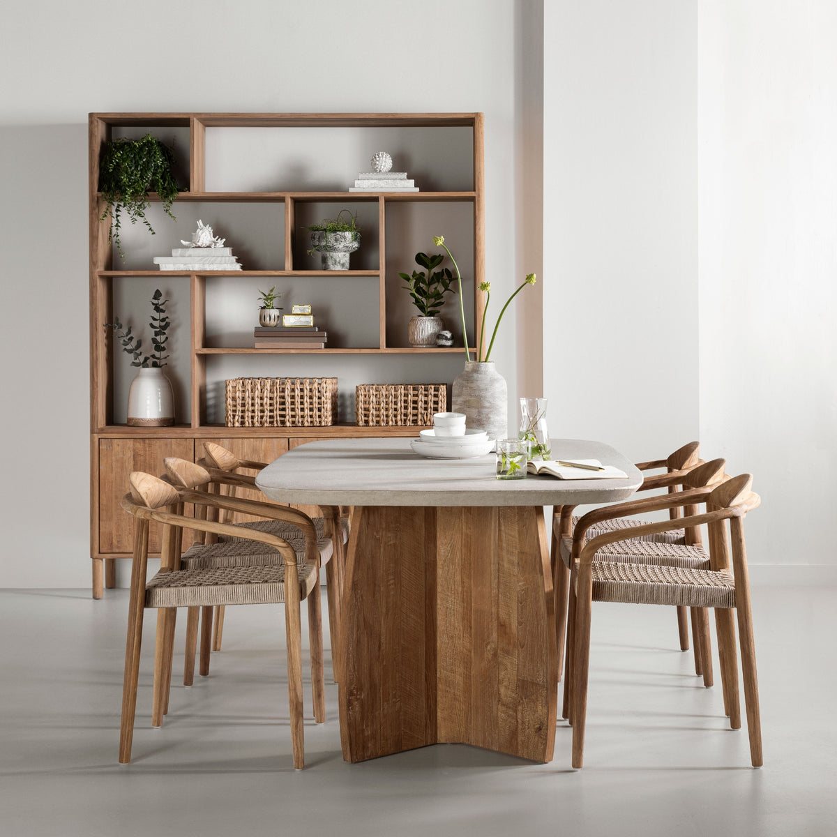 DTP Home Eetkamertafel Nova Travertin 220cm
