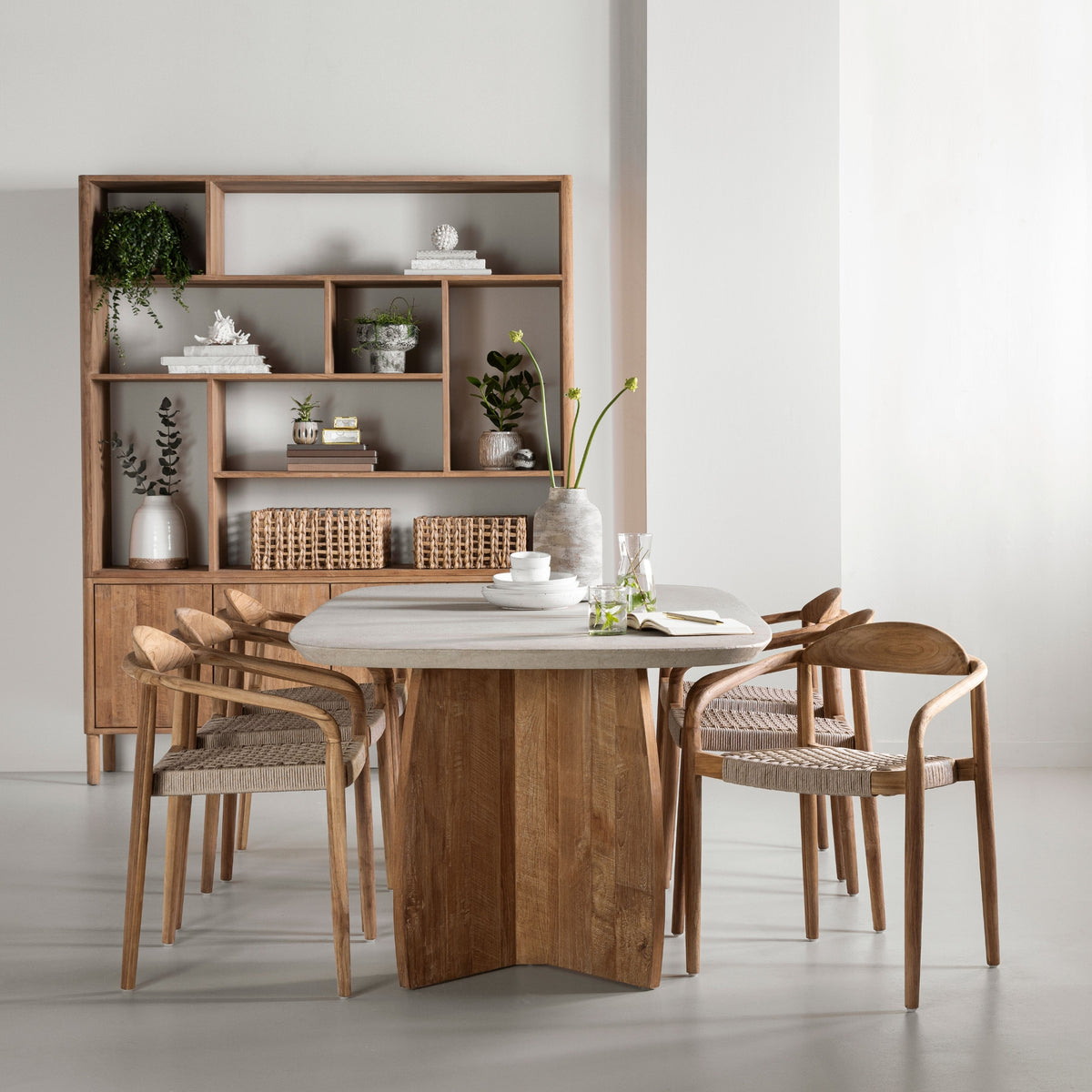 DTP Home Eetkamertafel Nova Travertin 220cm