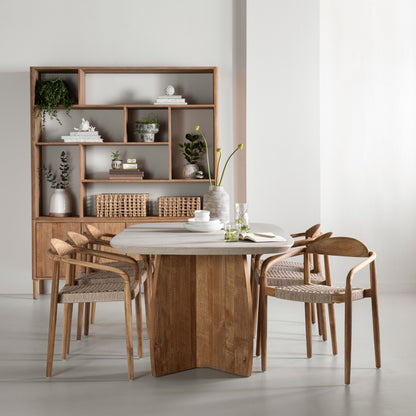 DTP Home Eetkamertafel Nova Travertin 220cm