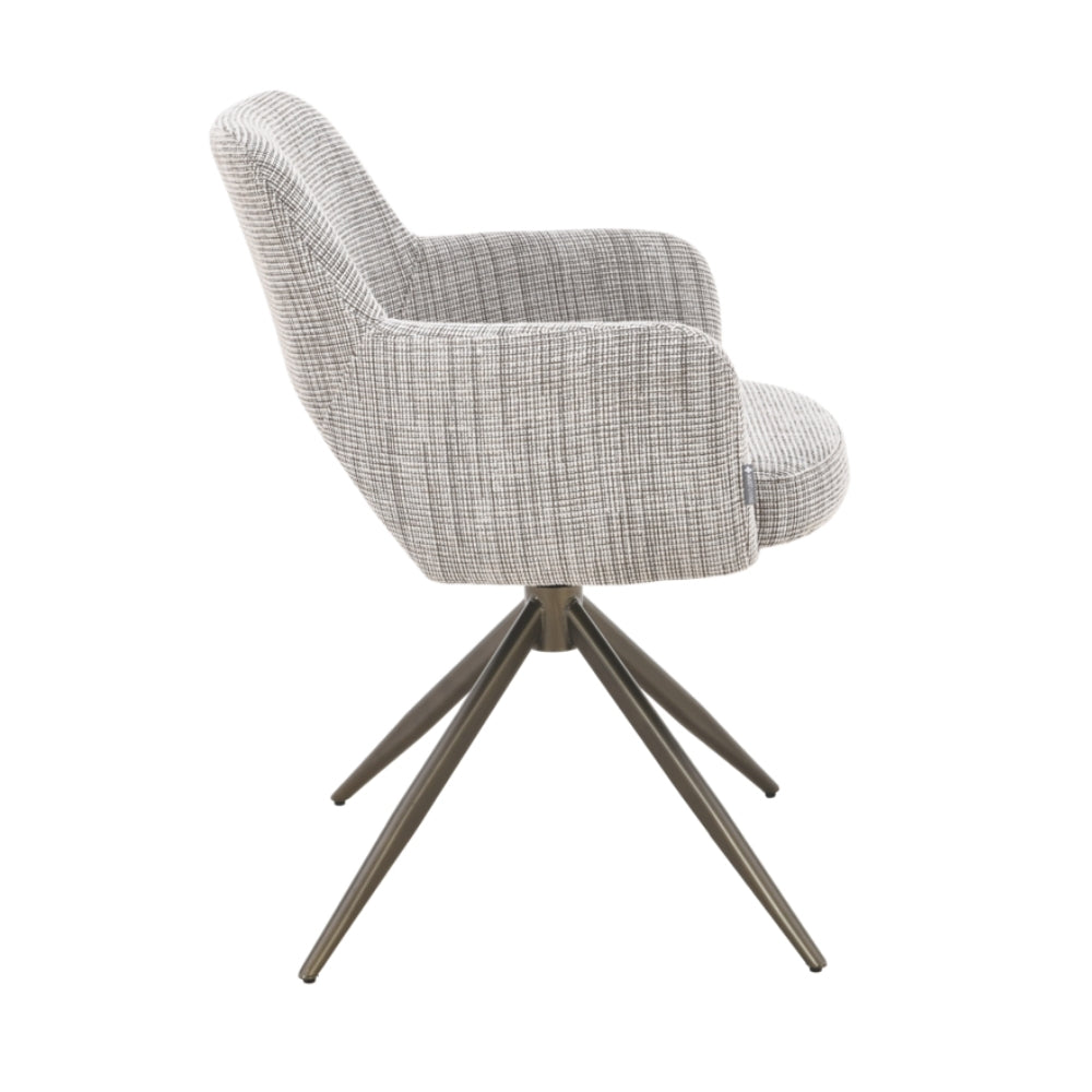 MUST Living Draaibare Eetkamerstoel DiCaprio Beige