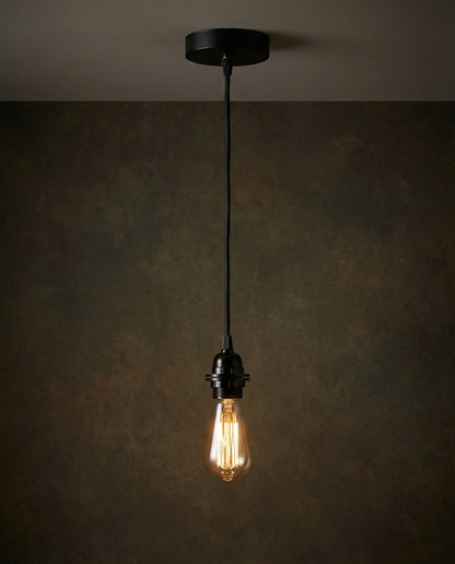 Lampfitting Zwart 250cm Bazar Bizar