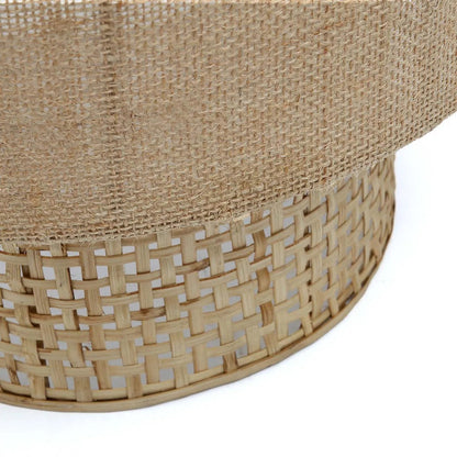 De Bolly Jute Wandlamp Naturel M Bazar Bizar