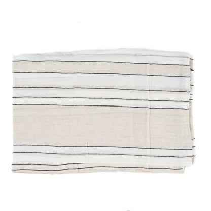 Het Provence Tafelkleed - Naturel Zwart Wit - 150x300 Bazar Bizar