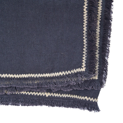 Het Tuscany Tafelkleed - Zwart Naturel - 150x250 Bazar Bizar