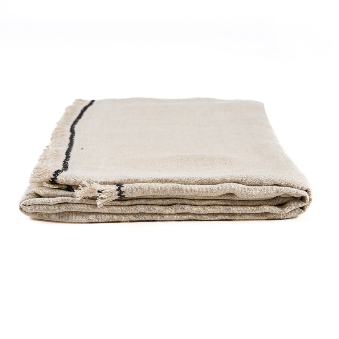 Het Tuscany Tafelkleed - Naturel Zwart - 150x250 Bazar Bizar