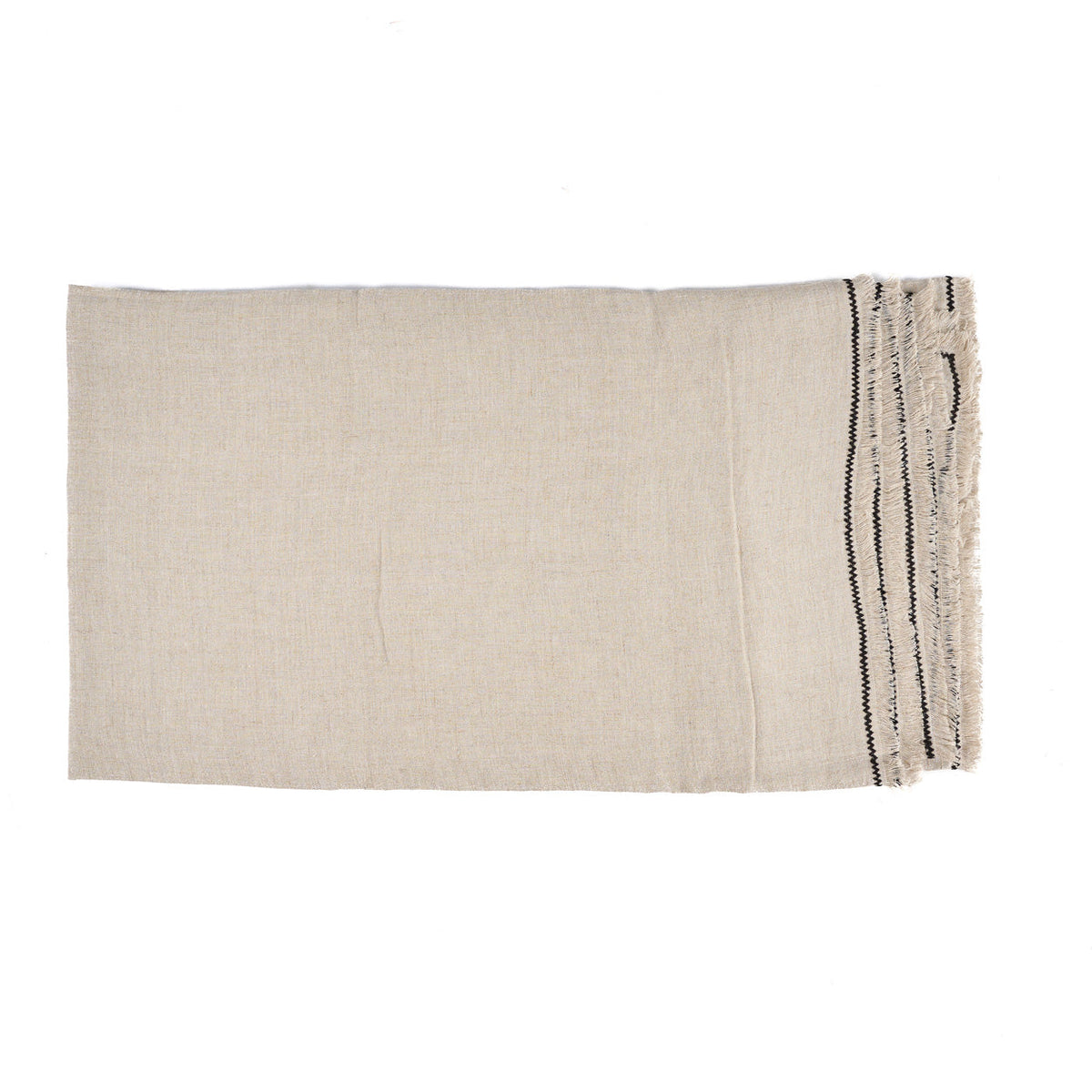 Het Tuscany Tafelkleed - Naturel Zwart - 150x250 Bazar Bizar
