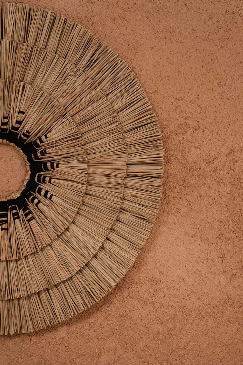 De Mengdong Muur Deco - Naturel Zwart Bazar Bizar