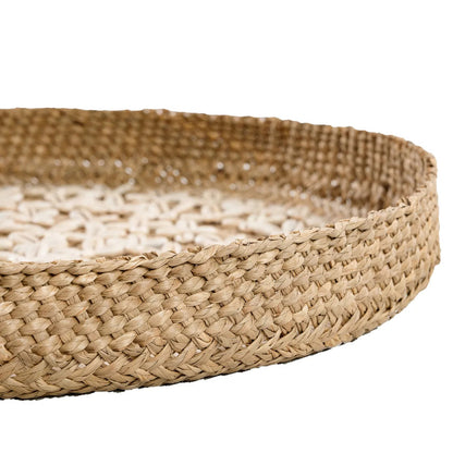 Het Costa Shell Bord - Natuurwit - M Bazar Bizar