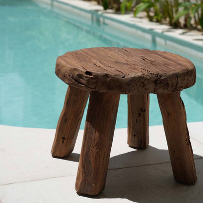 De Marabunta Rustic Bijzettafel - Naturel Bazar Bizar