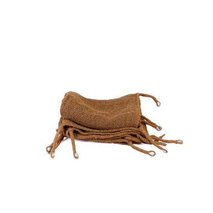 Schaduwdoek Coco Driehoekig Naturel 350x350 Bazar Bizar