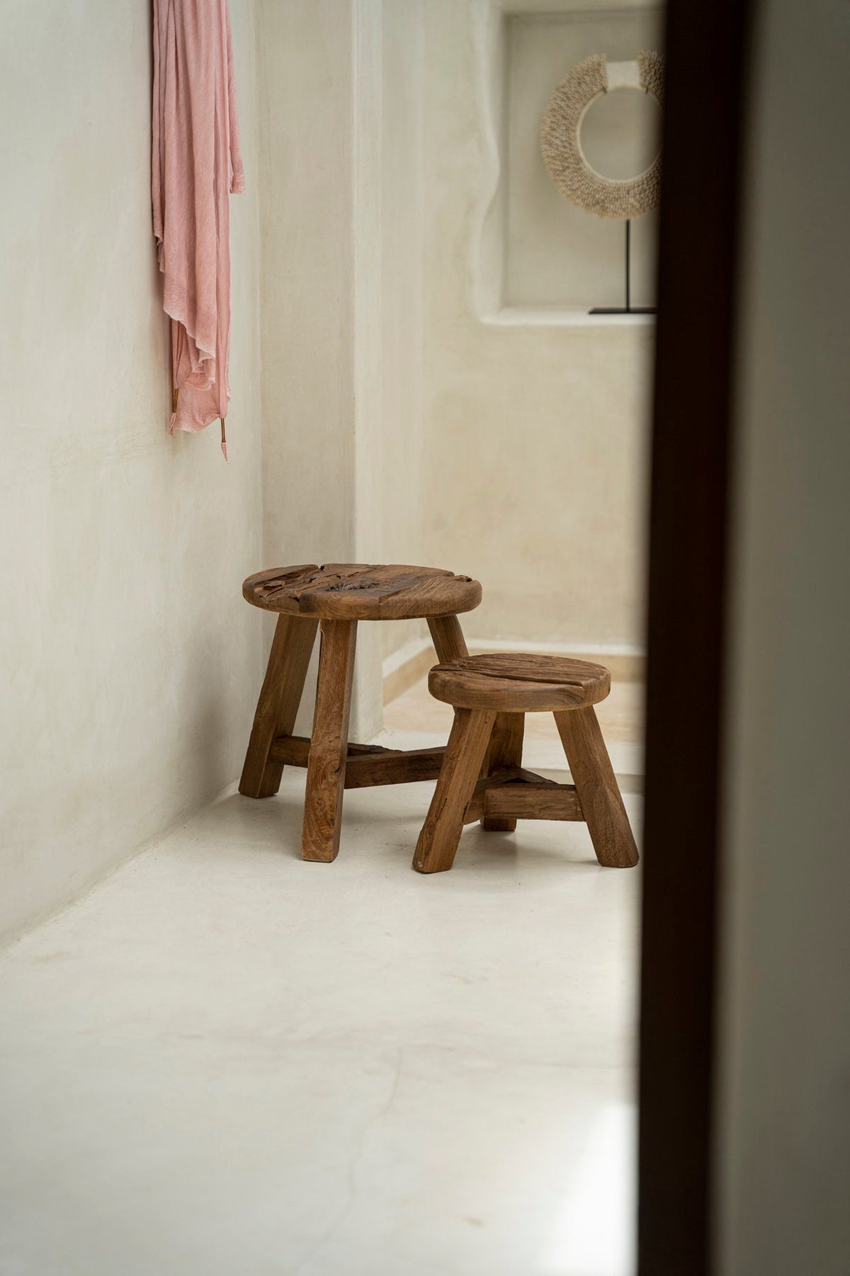 De Yatai Stool Natural Small Bazar Bizar