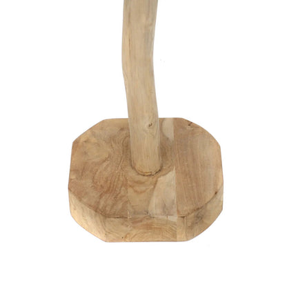 Teakhouten Kapstok Naturel 160cm Bazar Bizar
