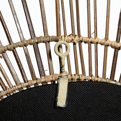 De Tropical Spiegel - Naturel - L 80x80cm Bazar Bizar