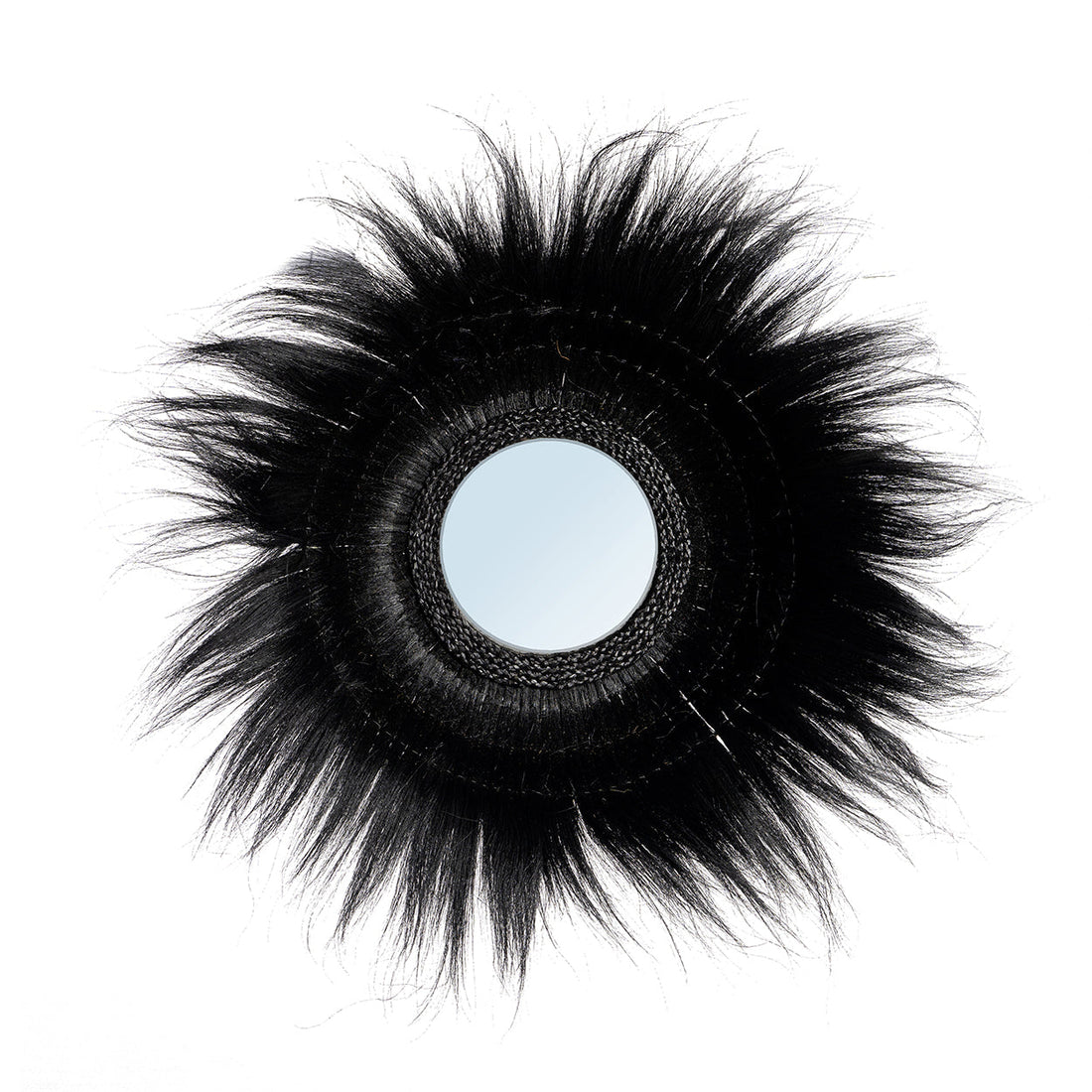 De Sunken Forest Spiegel - Zwart 90x90cm Bazar Bizar