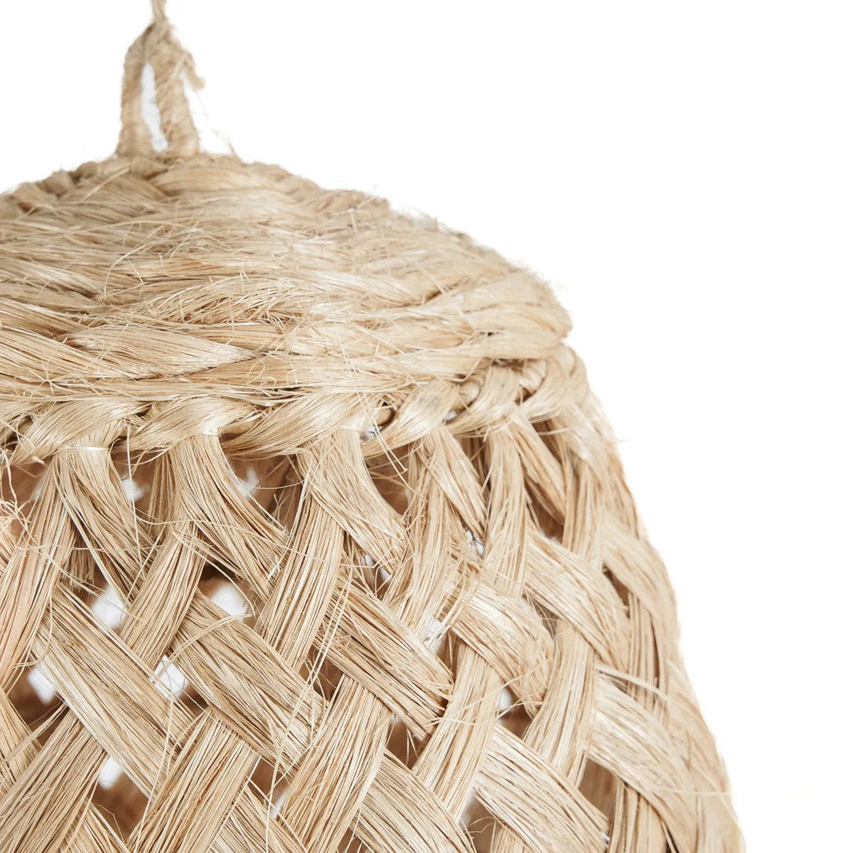 De Abaca Jelly Fish Pendant Natural Small Bazar Bizar