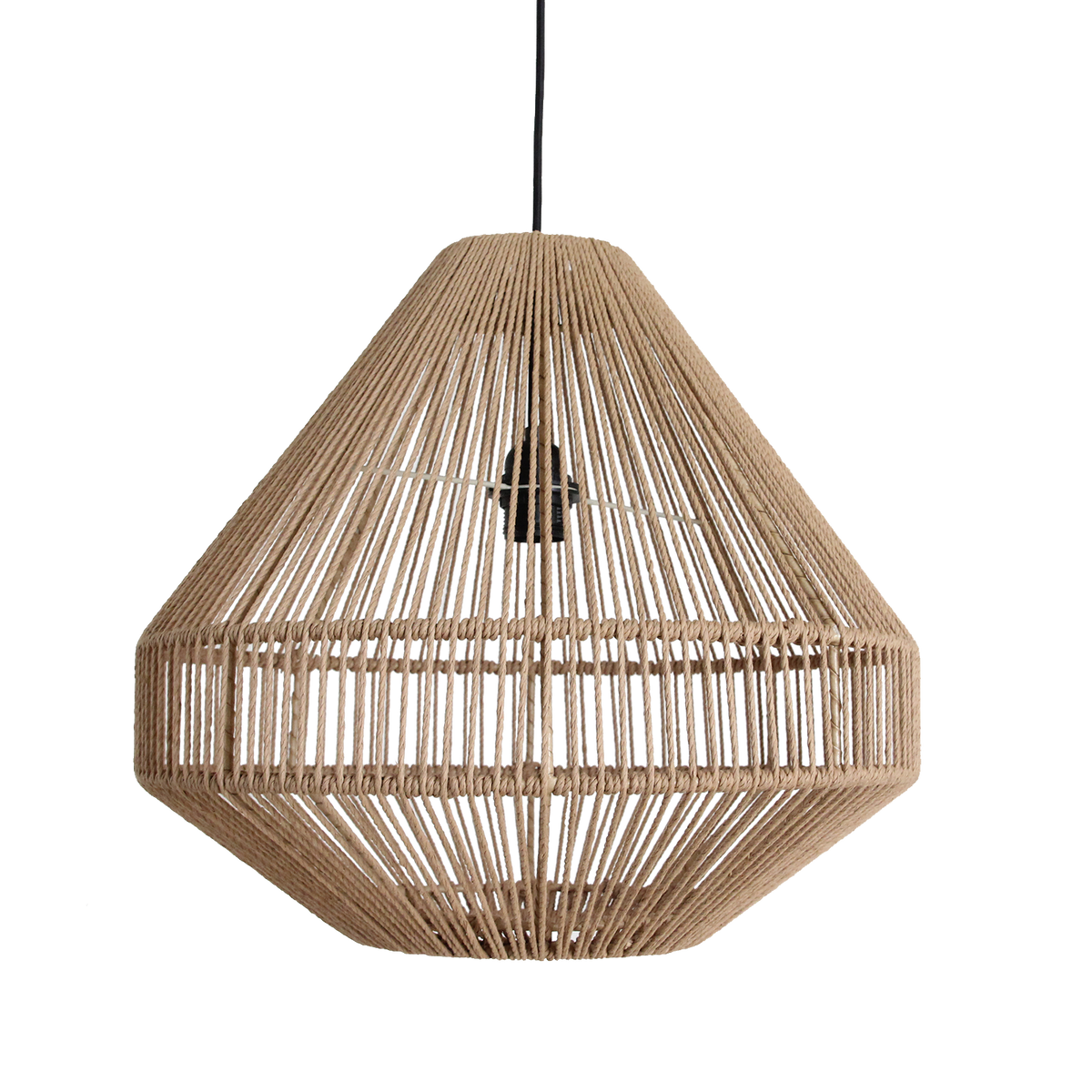 Linea Hanglamp Diamond Naturel Ø44x42cm Raw Materials