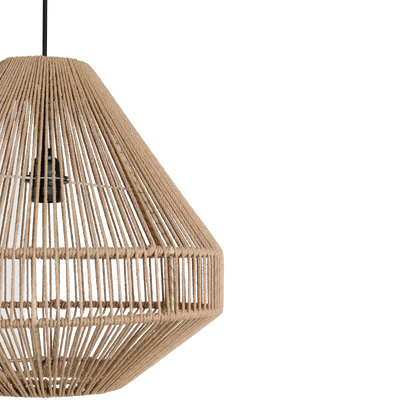 Linea Hanglamp Diamond Naturel Ø44x42cm Raw Materials