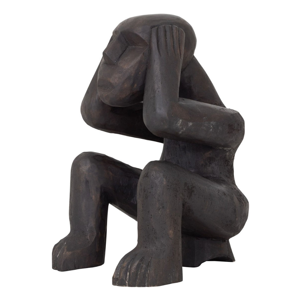 MUST Living Beeld Monkey Hear Nothing