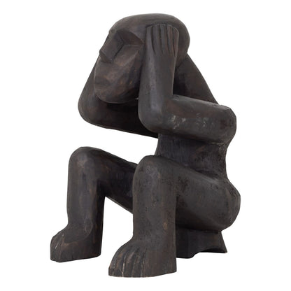 MUST Living Beeld Monkey Hear Nothing
