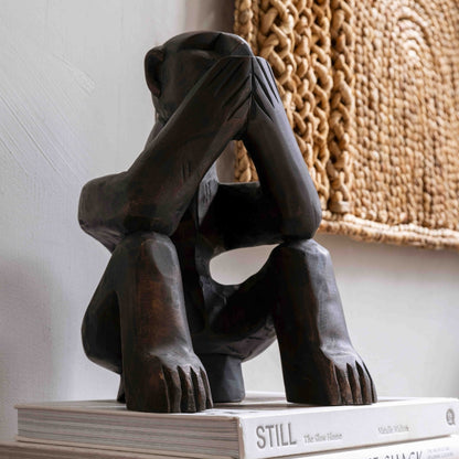 MUST Living Beeld Monkey Say Nothing