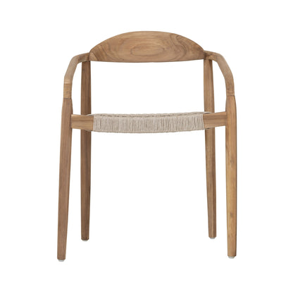 MUST Living Outdoor Eetkamerstoel Santiago Teakhout