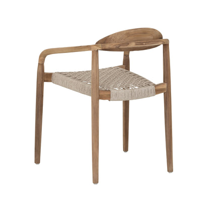 MUST Living Outdoor Eetkamerstoel Santiago Teakhout