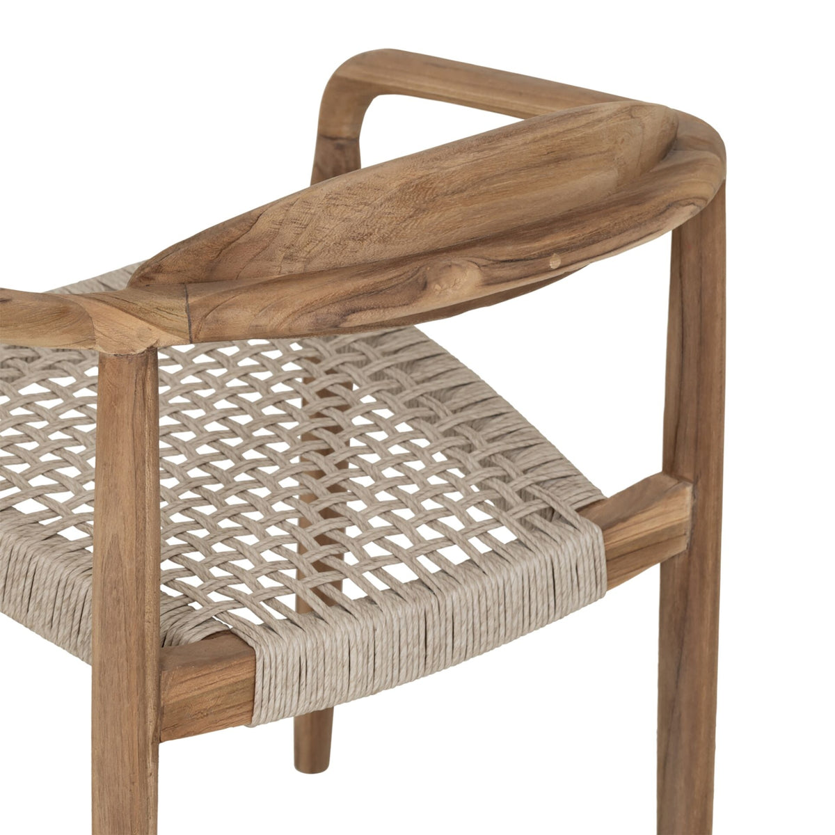 MUST Living Outdoor Eetkamerstoel Santiago Teakhout