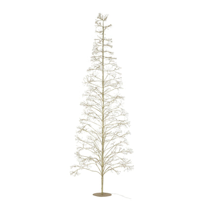 Kerstboom 3000 Led Metaal Goudkleurig Large H300cm J-Line