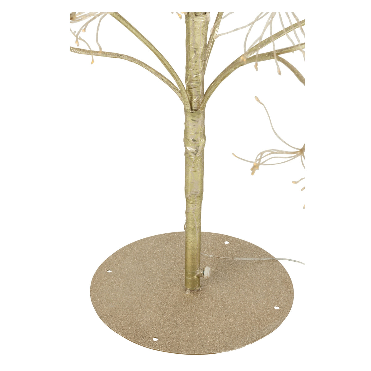 Kerstboom 3000 Led Metaal Goudkleurig Large H300cm J-Line