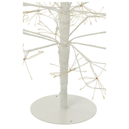 Kerstboom Led Warm Witte Lichten Metaal Wit Large H180cm J-Line
