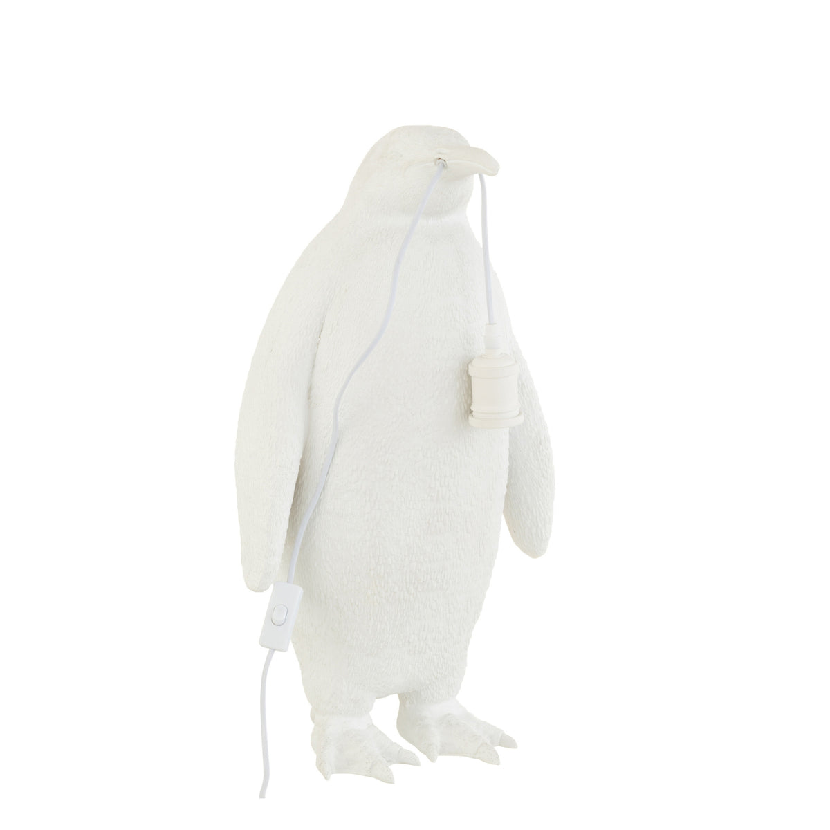 Tafellamp Pinguïn Resine Wit Large J-Line