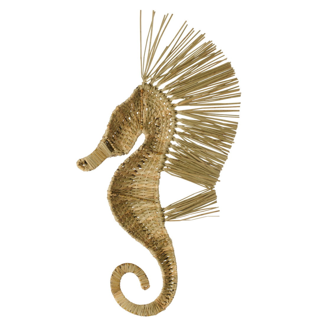 Wandobject Zeepaard Gras Naturel Large J-Line