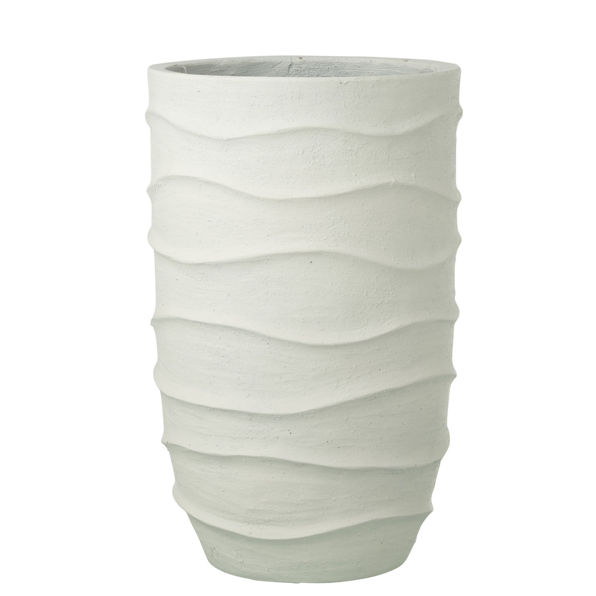 Bloempot Golf + Buiten Zand Wit Extra Large J-Line