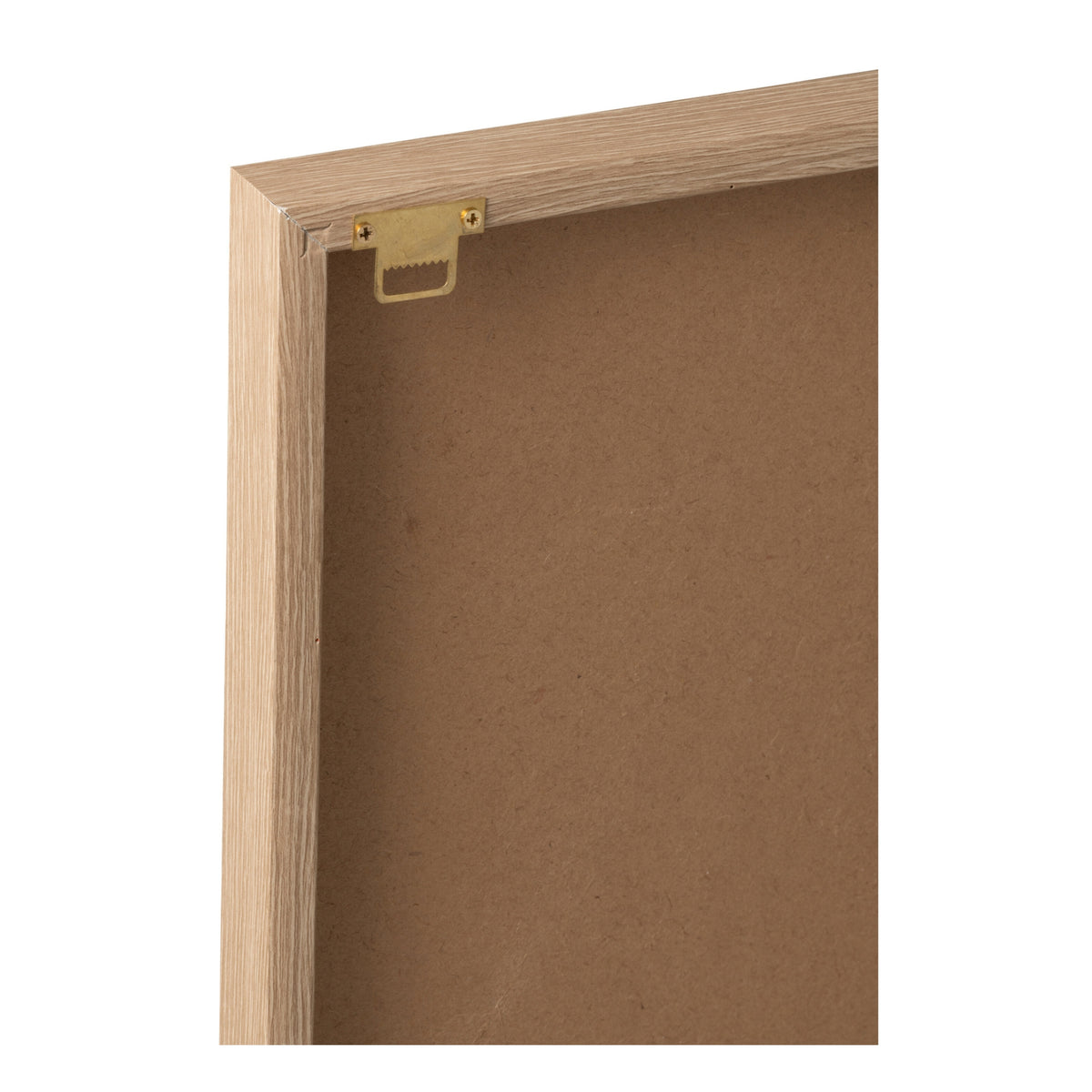 Wanddecoratie Abstract Canvas Naturel/Wit Assortiment Van 2 J-Line