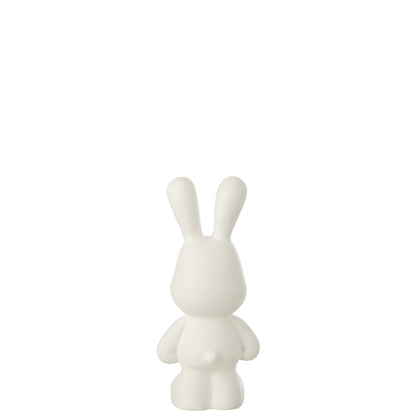 Konijn Eddy Polyresin Wit Small J-Line