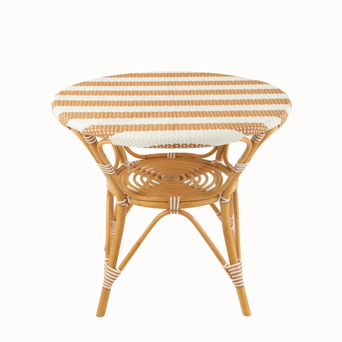 Eettafel Rotan Beige/Wit J-Line
