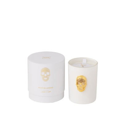 Geurkaars Doodskop Nuit Blanche Small - 43u J-Line