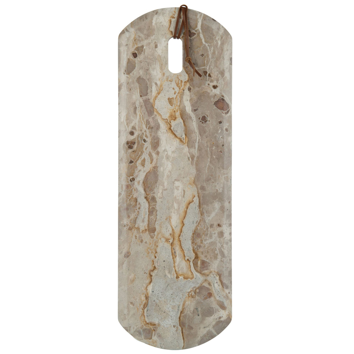 Plank Rechthoek Marmer Beige Large - 60x20x2cm J-Line