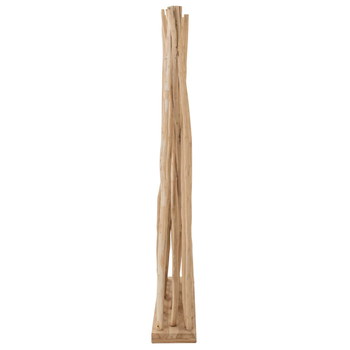 Kamerscherm Teak Hout Naturel J-Line