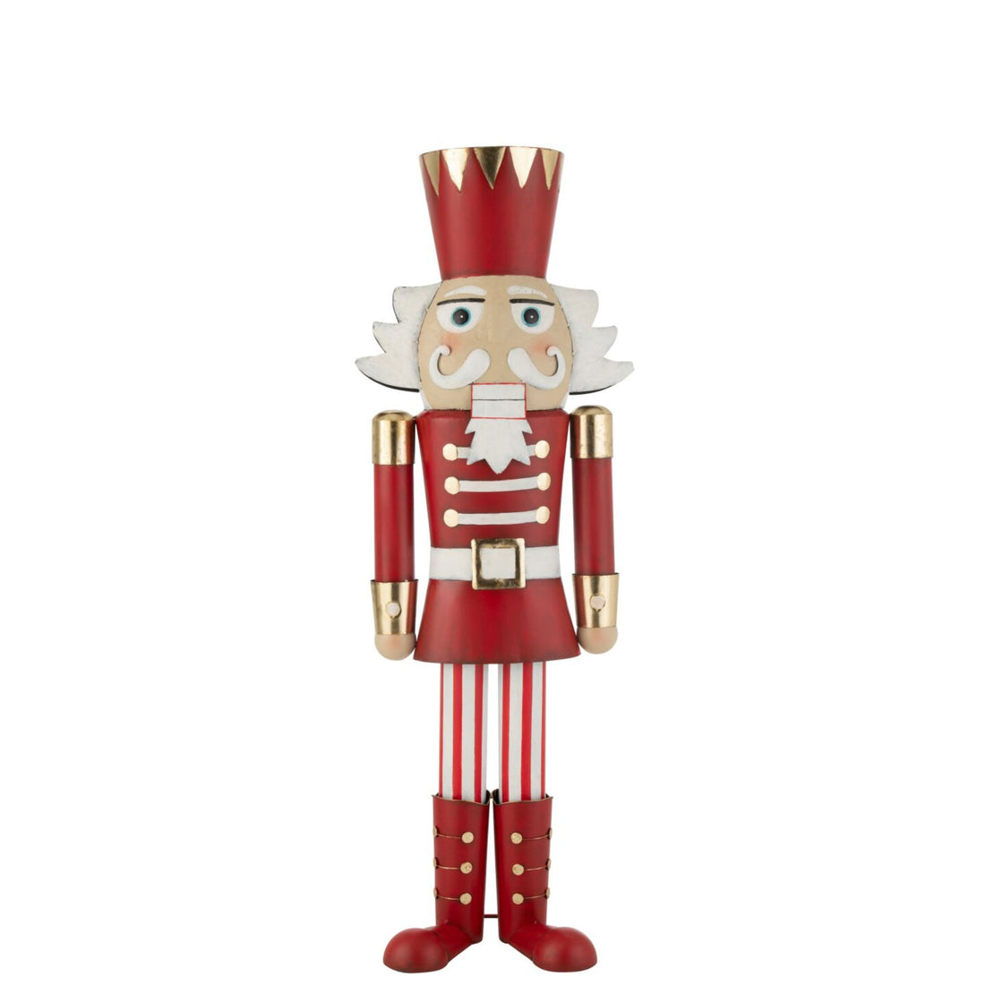Notenkraker Metaal Rood/Goud Large H148,5cm J-Line