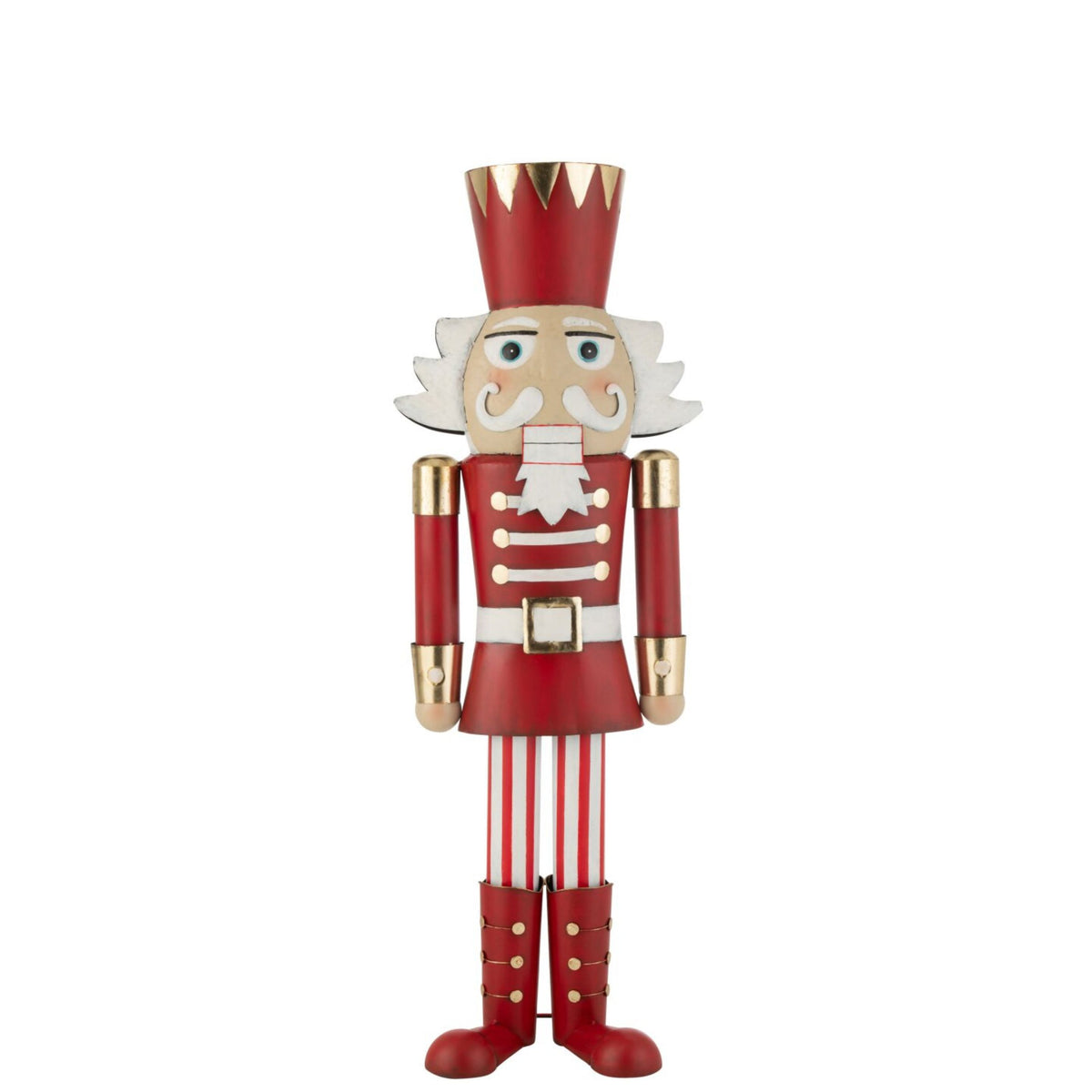 Notenkraker Metaal Rood/Goud Large H148,5cm J-Line